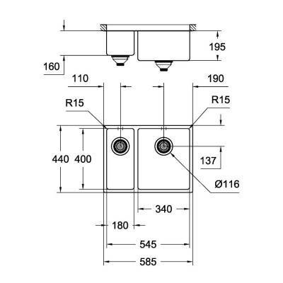 Будкрам купити Кухонна мийка Grohe Sink K700U 31576SD0 Кухонна мийка Grohe Sink K700U 31576SD0 2