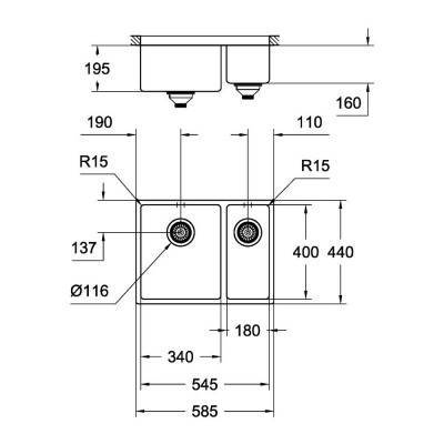Будкрам купити Кухонна мийка Grohe Sink K700U 31577SD0 Кухонна мийка Grohe Sink K700U 31577SD0 2