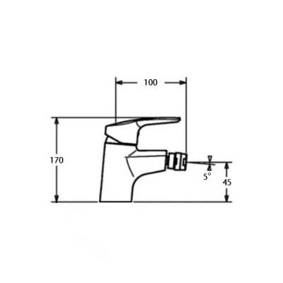 Будкрам купить Смеситель для биде GF (CRM)S-08-001АF Смеситель для биде GF (CRM)S-08-001АF 2
