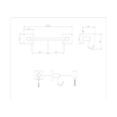 Будкрам купить Крючок Cosh (CRM)S-80-910B3 Крючок Cosh (CRM)S-80-910B3 2
