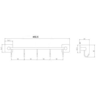 Будкрам купить Крючок Cosh (CRM)S-80-910B5 Крючок Cosh (CRM)S-80-910B5 2