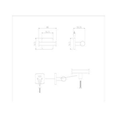 Будкрам купить Крючок Cosh (CRM)S-81-610-2 Крючок Cosh (CRM)S-81-610-2 2