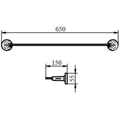 Будкрам купить Полка Cosh (CRM)S-80-903 Полка Cosh (CRM)S-80-903 2