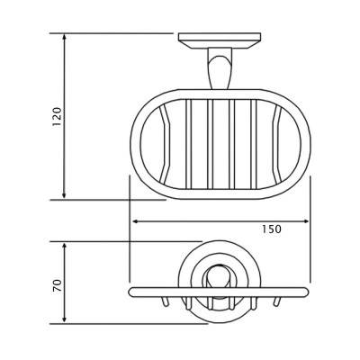 Будкрам купить Мыльница GF (CRM)S-2802-1 Мыльница GF (CRM)S-2802-1 2