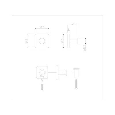 Будкрам купить Крючок GF (CRM)S-2705-1 Крючок GF (CRM)S-2705-1 2