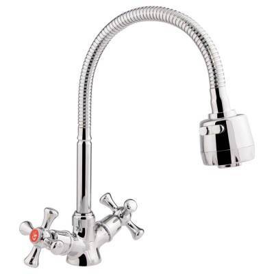 Будкрам купить Смеситель для кухни с рефлекторным изливом GF (CRM)S-21-260AF