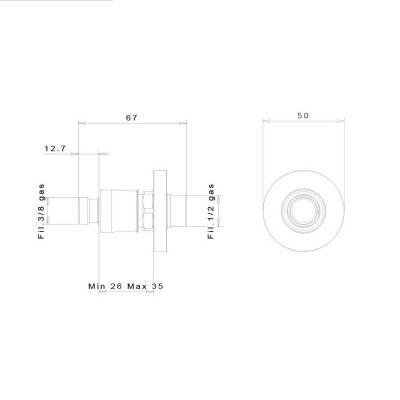 Будкрам купити Швидкознімне з'єднання inGENIUS IG100R-3 / 8G без фільтра Швидкознімне з'єднання inGENIUS IG100R-3 / 8G без фільтра 2