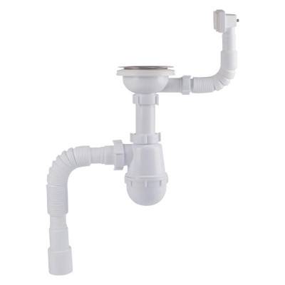 Будкрам купить Сифон для кухонной мойки Krono Plast М1050Е