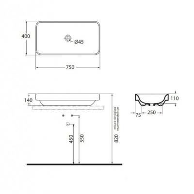 Будкрам купить Раковина-чаша Azzurra Tulip ESO75B1 Раковина-чаша Azzurra Tulip ESO75B1 2