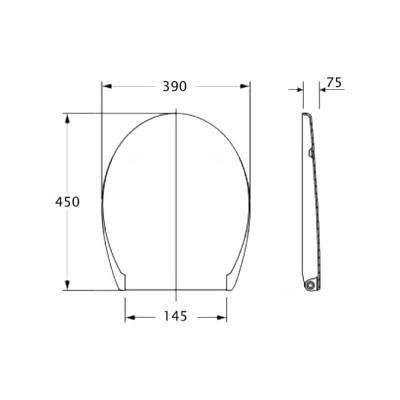 Будкрам купити Сидіння для унітазу Azzurra Clas + CLA1800MF Сидіння для унітазу Azzurra Clas + CLA1800MF 2
