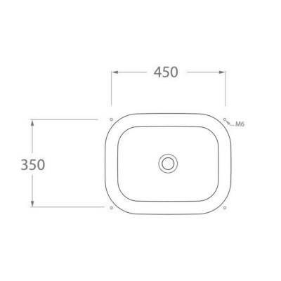 Будкрам купить Раковина Azzurra Glaze GLZ50X40B1SP Shiny white Раковина Azzurra Glaze GLZ50X40B1SP Shiny white 2