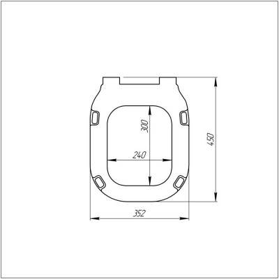 Будкрам купити Сидіння для унітазу Azzurra Glaze GLZ1800F з мікроліфтом Сидіння для унітазу Azzurra Glaze GLZ1800F з мікроліфтом 2