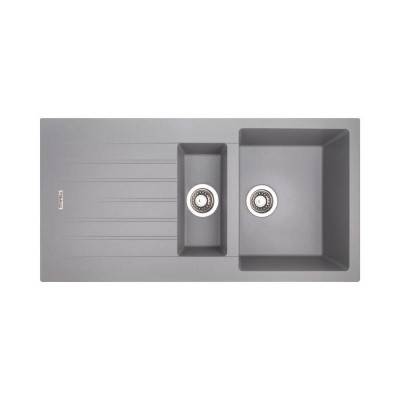 Будкрам купить Кухонная мойка Apell Pietra Plus PTPL1002AL Alluminium