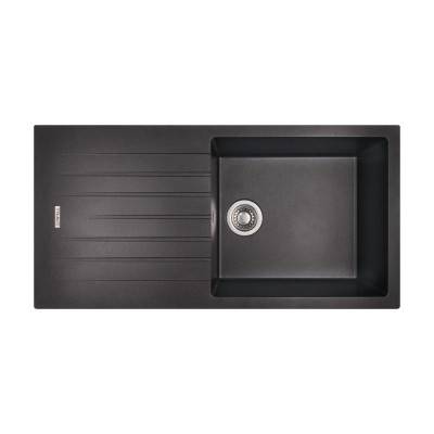 Будкрам купить Кухонная мойка Apell Pietra Plus PTPL1001GB Black granit