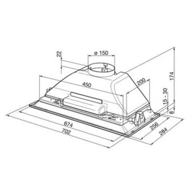 Будкрам купити Витяжка Apell Cappe CI70E Витяжка Apell Cappe CI70E 2