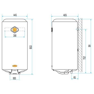 Будкрам купити Водонагрівач Aquahot "Superaquahot" 100 л, сухий ТЕН 1,5 кВт 142712180105041 Водонагрівач Aquahot "Superaquahot" 100 л, сухий ТЕН 1,5 кВт 142712180105041 2