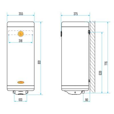 Будкрам купити Водонагрівач Aquahot "Superaquahot Slim" 50 л, сухий ТЕН 1,2 кВт 142706180105041 Водонагрівач Aquahot "Superaquahot Slim" 50 л, сухий ТЕН 1,2 кВт 142706180105041 2