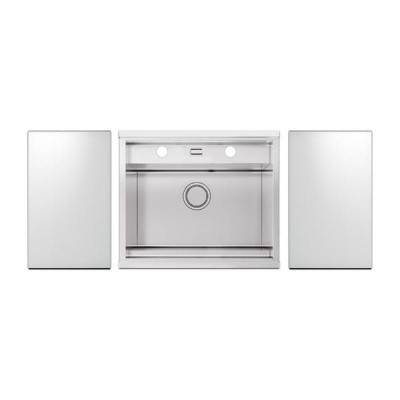 Будкрам купити Набір Apell Мийка кухонна Regola Polish RE601IKITW + змішувач Telescopic APF1260CR