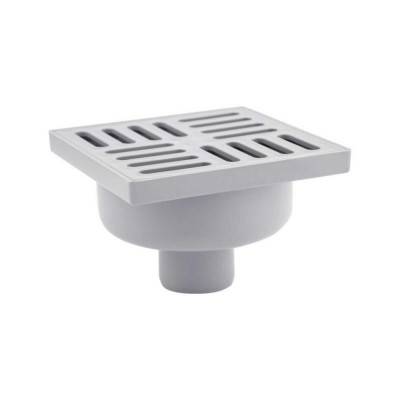 Будкрам купить Трап Krono Plast TA5210 вертикальный с пластиковой решеткой 150х150