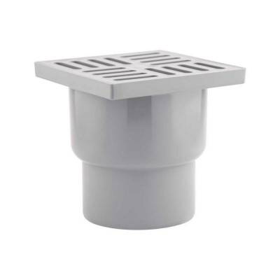 Будкрам купить Трап Krono Plast TA1210 вертикальный с пластиковой решеткой 150х150