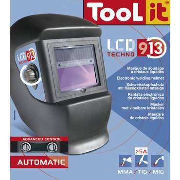 Будкрам купити Маска зварника GYS LCD TECHNO 9/13 Маска зварника GYS LCD TECHNO 9/13 2