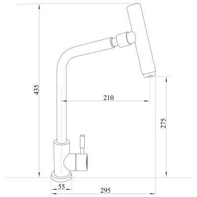 Будкрам купити Змішувач для кухні Imperial 31-107-32 Змішувач для кухні Imperial 31-107-32 2
