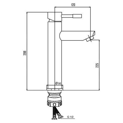 Будкрам купить Смеситель для раковины Imperial 31-001-01 Смеситель для раковины Imperial 31-001-01 2