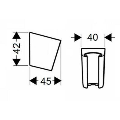 Будкрам купить Кронштейн для ручного душа Imperial 101 Кронштейн для ручного душа Imperial 101 2
