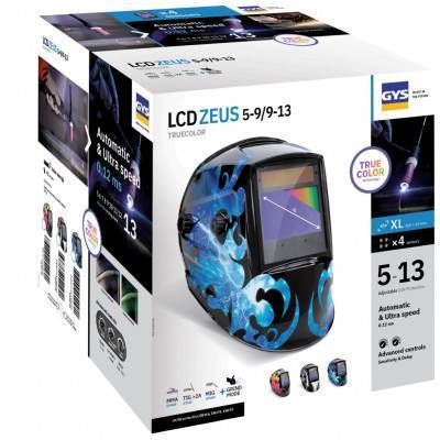 Будкрам купити Маска зварника GYS LCD ZEUS 5-9 / 9-13 G FIRE TRUE COLOR (044098) Маска зварника GYS LCD ZEUS 5-9 / 9-13 G FIRE TRUE COLOR (044098) 2