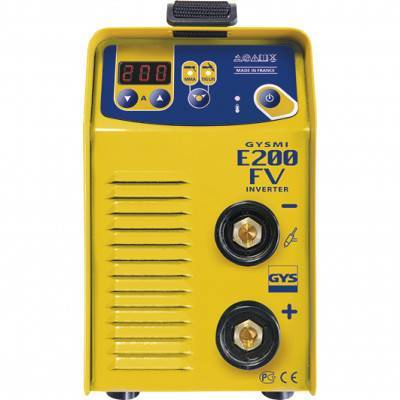 Будкрам купити Зварювальний інвертор GYS Gysmi E200 FV + Маска LCD Hermes 9/13 Зварювальний інвертор GYS Gysmi E200 FV + Маска LCD Hermes 9/13 3