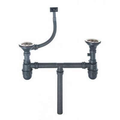 Будкрам купить Сифон для двойной кухонной мойки Imperial 02