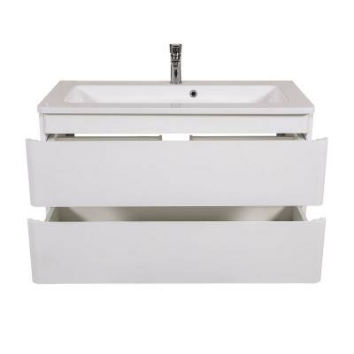 Будкрам купити АКЦЕНТ Тумба підвісна з раковиною-100 Альфа АКЦЕНТ Тумба підвісна з раковиною-100 Альфа 3