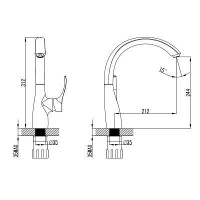 Будкрам купить SOFT Смеситель для кухни SOFT Смеситель для кухни 2