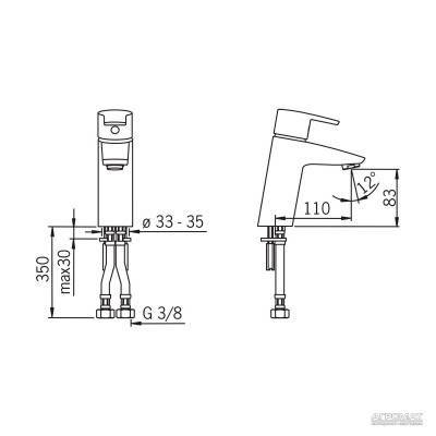 Будкрам купить Cubista Смеситель для раковины Cubista Смеситель для раковины 2