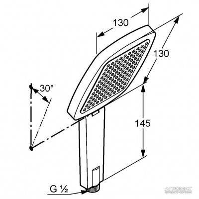 Будкрам купити Q-BEO Ручний душ Q-BEO Ручний душ 3