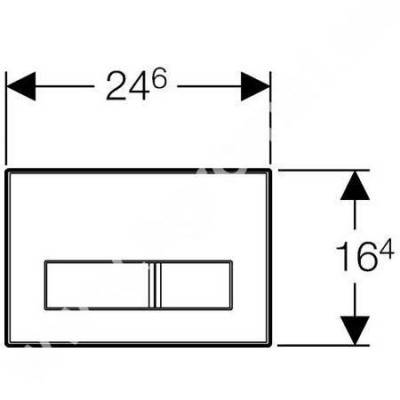 Будкрам купити Sigma50 Клавіша змиву Sigma50 Клавіша змиву 2