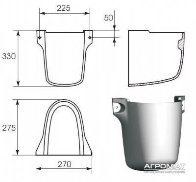 Будкрам купить PRESIDENT Полупьедестал PRESIDENT Полупьедестал 2