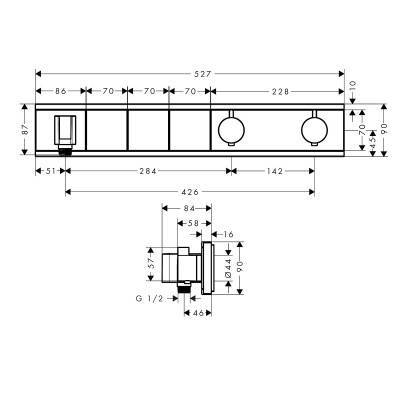 Будкрам купити RainSelect Зовнішня частина термостата на 3 функції RainSelect Зовнішня частина термостата на 3 функції 2