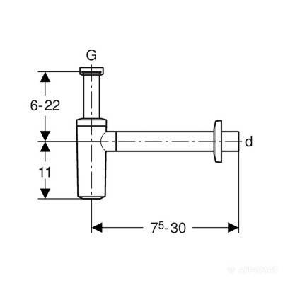 Будкрам купити Сифон під д/кл Сифон під д/кл 2