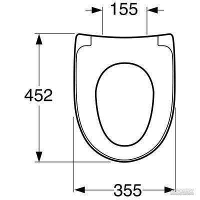 Будкрам купить NAUTIC Крышка белая, Soft Close NAUTIC Крышка белая, Soft Close 2