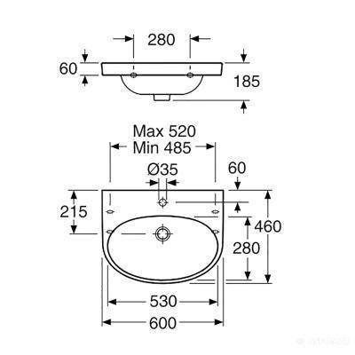 Будкрам купить 5560 NAUTIC Раковина 5560 NAUTIC Раковина 2