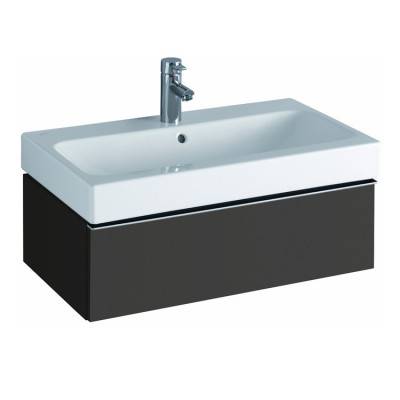 Будкрам купить ICon Шкафчик под раковину 890x240x477, цвет темно-серый, матовый