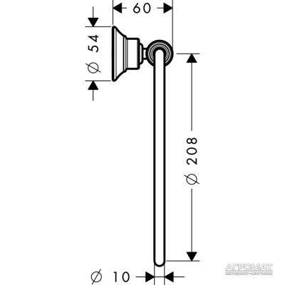 Будкрам купити Montreux Тримач-кільце д/рушника Montreux Тримач-кільце д/рушника 2
