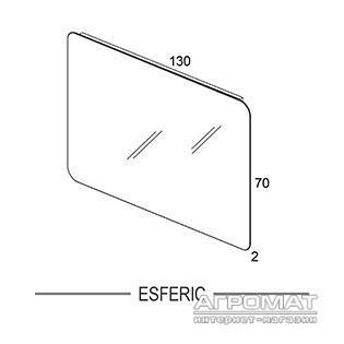 Будкрам купити ESFERIC Дзеркало-130 ESFERIC Дзеркало-130 2
