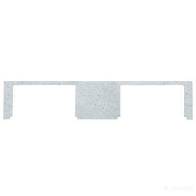 Будкрам купити Slick Стільниця 167 см на 2 раковини White aisberg