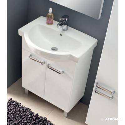Будкрам купити Freja Шафа під меблевий умивальник 65 см, бiлий глянець Freja Шафа під меблевий умивальник 65 см, бiлий глянець 2