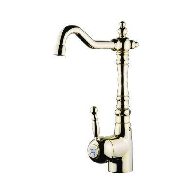 Будкрам купить Charlestone Смеситель для раковины высокий золото