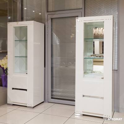 Будкрам купить Шкаф полка со светильником,3 части