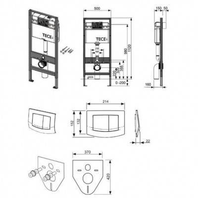 Будкрам купить Комплект TECEbase kit (1уп) Комплект TECEbase kit (1уп) 2