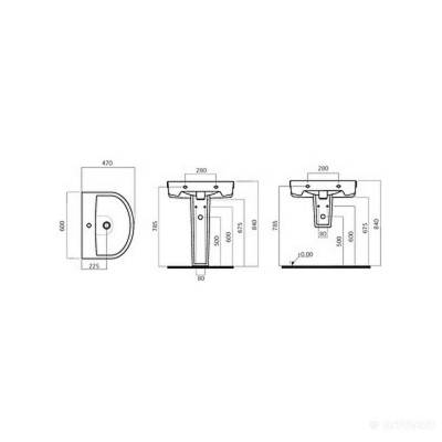 Будкрам купить Bliss L (Scandi) раковина Bliss L (Scandi) раковина 2
